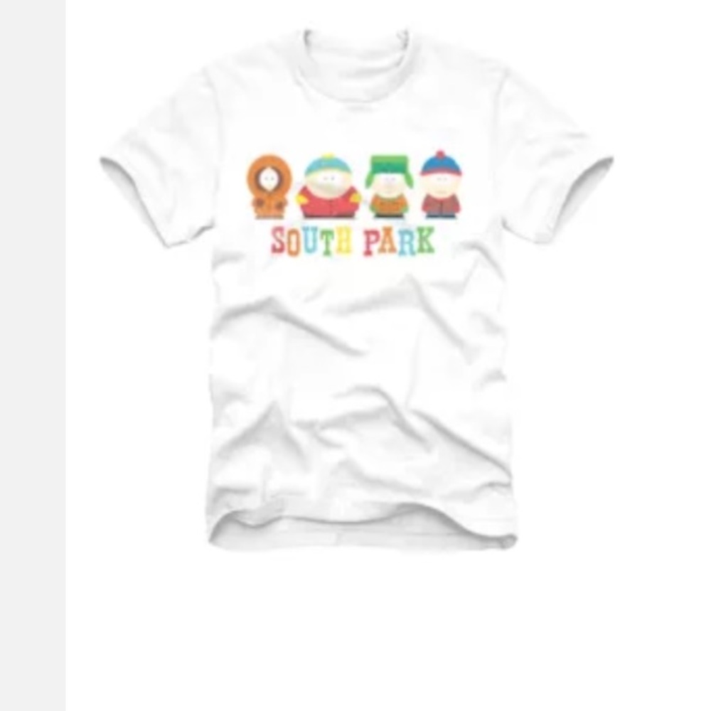 South Park white t-shirt